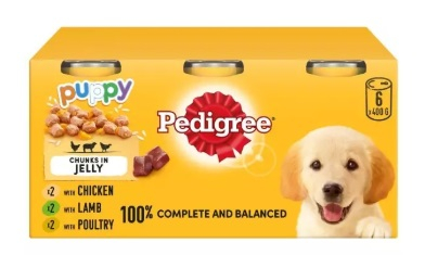 Pedigree Can Puppy Jelly 6x400g