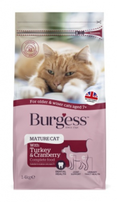 Burgess Mature Cat 1.4kg